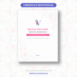 Held in the Light: Stage Three Christian Devotional